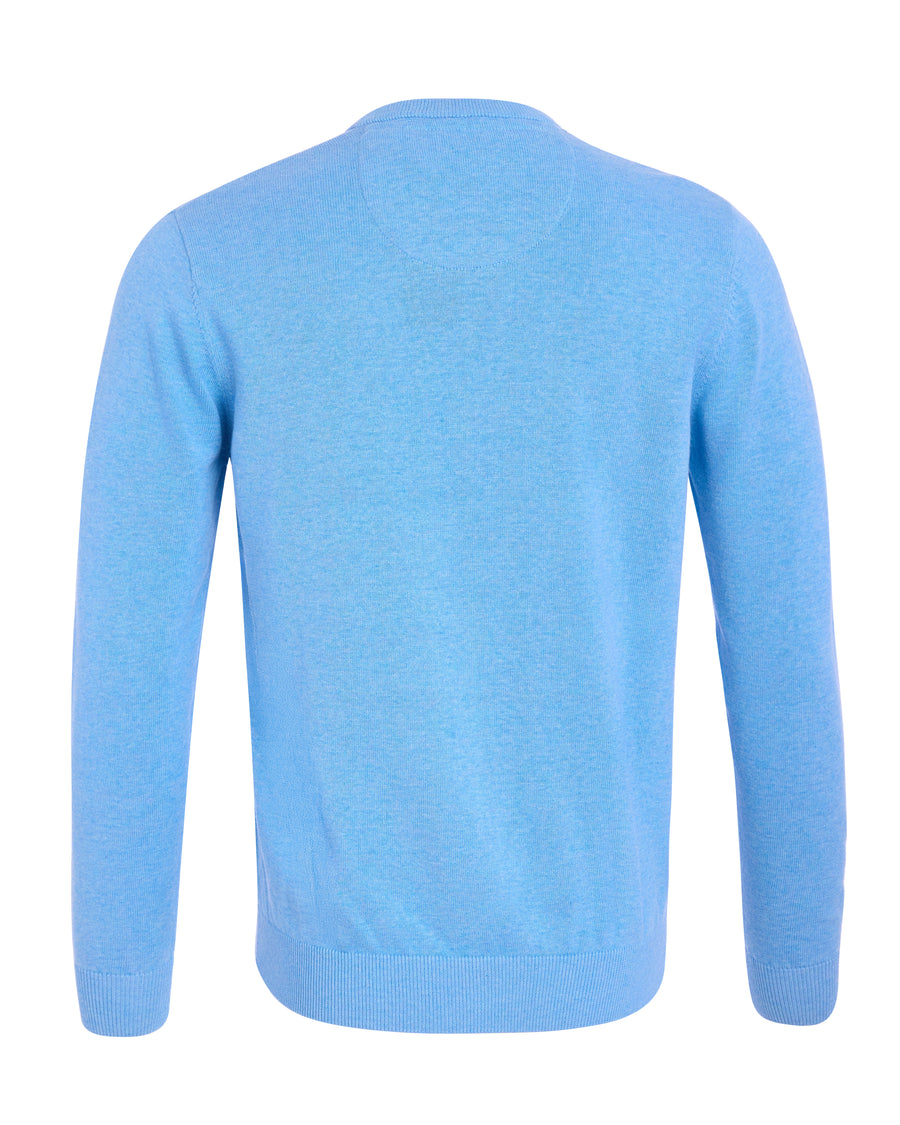 Andre Valencia V-Neck Knit - Blue