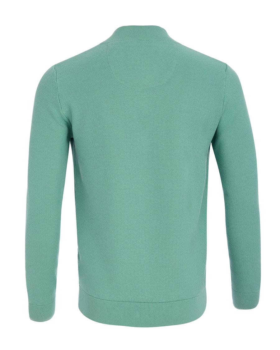 Andre Venice Quarter Zip Knit - Green
