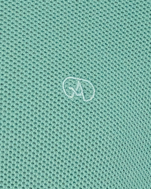 Andre Venice Zip Neck Knit - Green