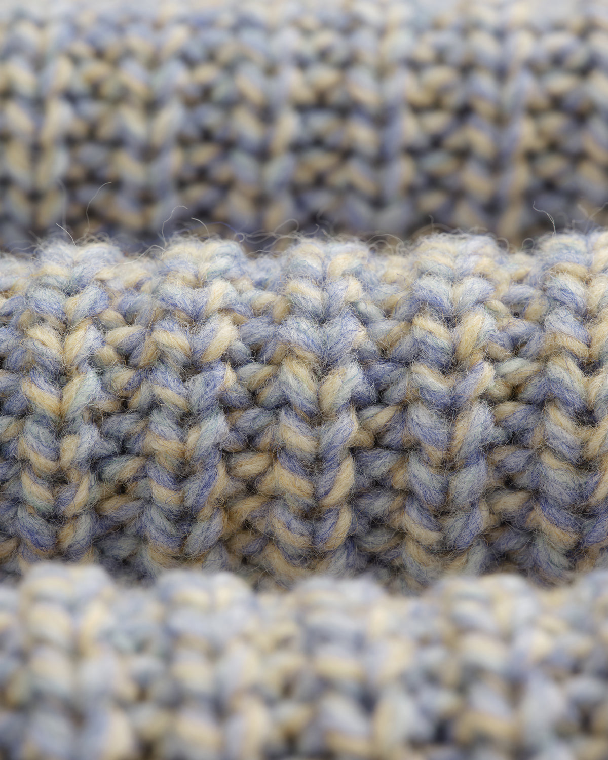 Wax London Wilde Crew Thick Knit - Blue