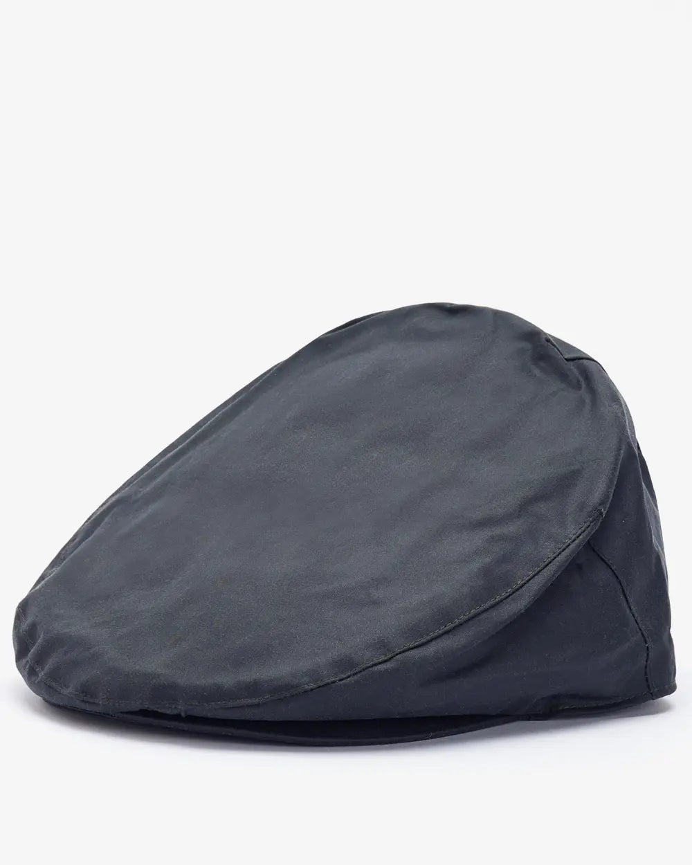 Barbour Wax Flat Cap - Navy