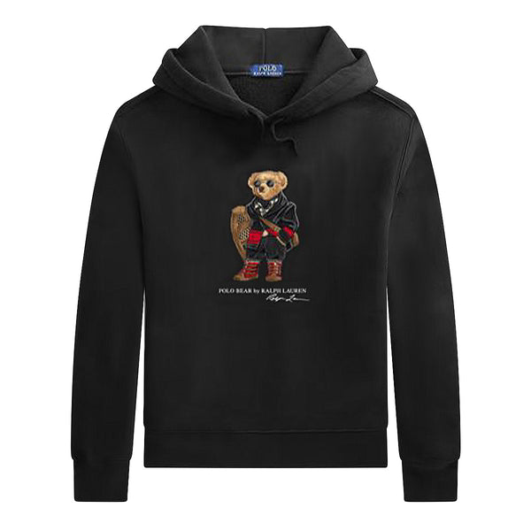 Polo Ralph Lauren Teddy Bear Logo Hoodie - Black