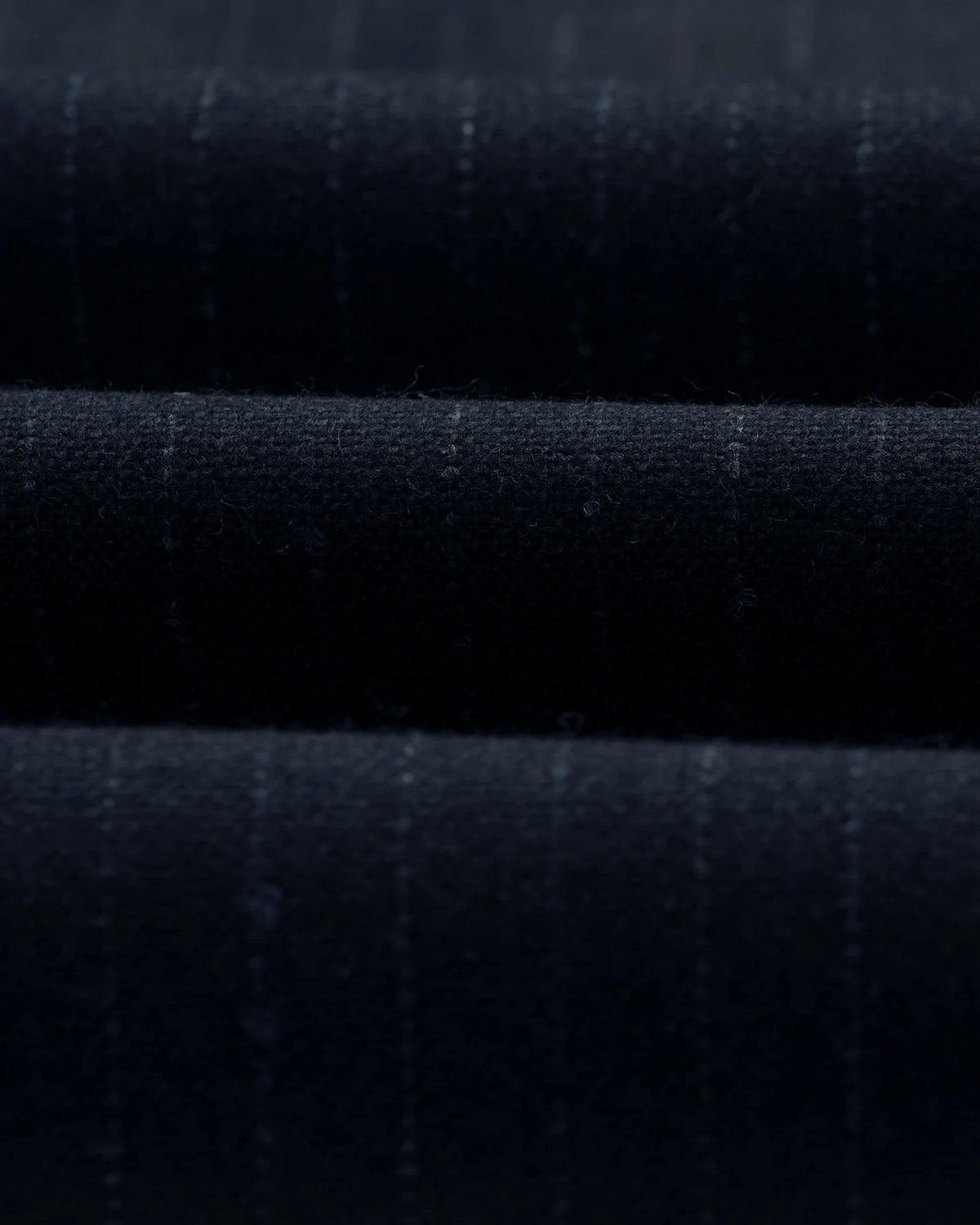 Wax London Bayham Trouser Wool Blend Pinstripe - Navy