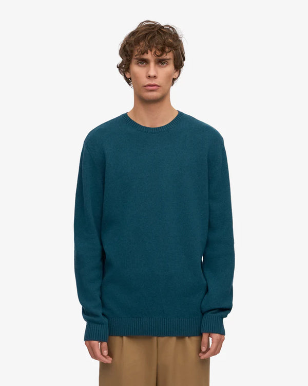 Colorful Standard Classic Merino Wool Crew - Ocean Green
