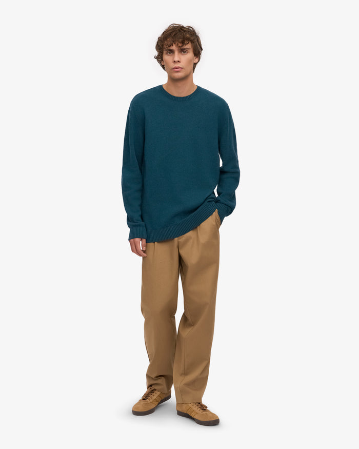 Colorful Standard Classic Merino Wool Crew - Ocean Green