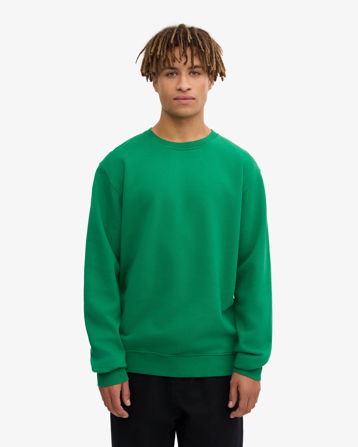 Colorful Standard Classic Organic Crew - Kelly Green