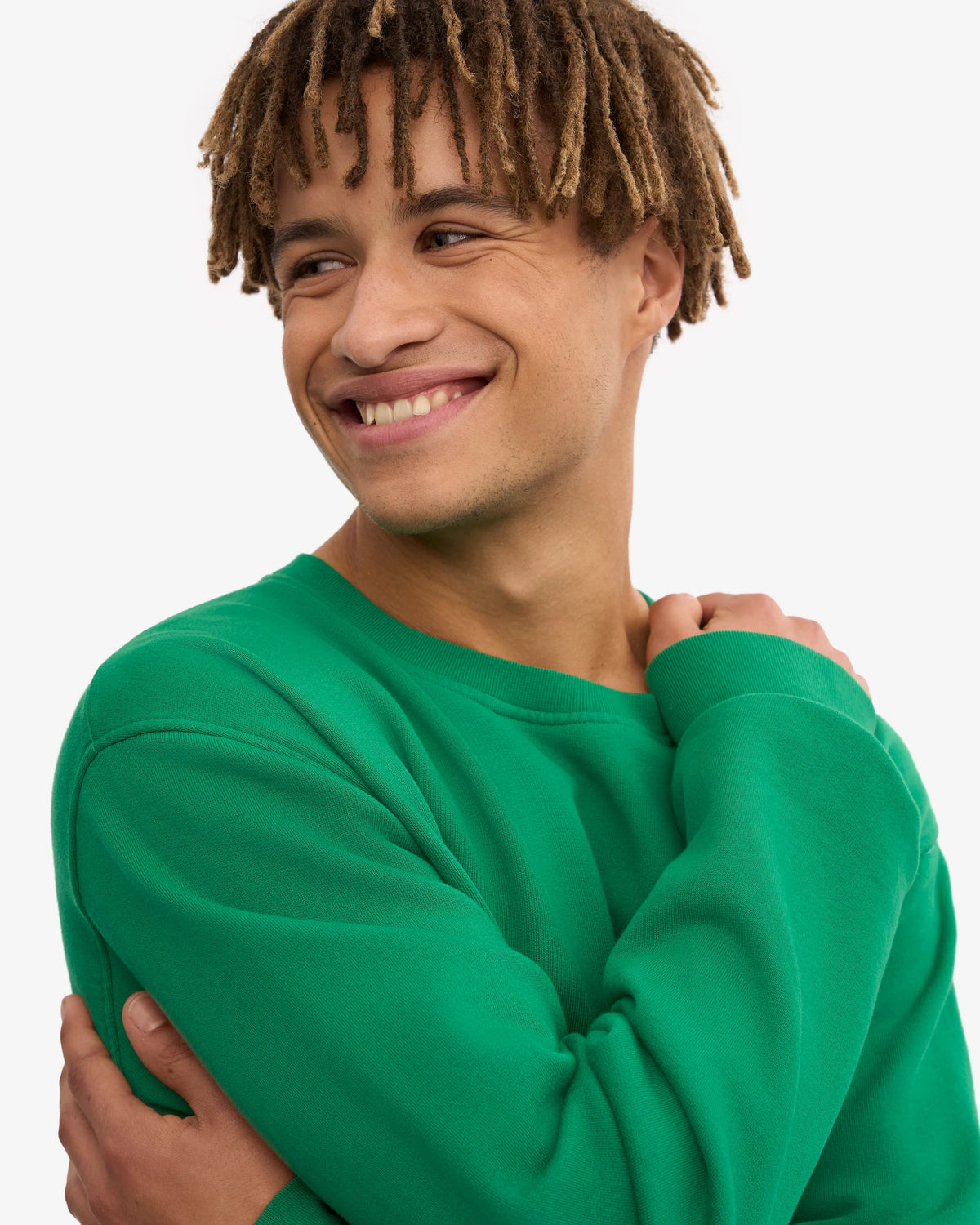 Colorful Standard Classic Organic Crew - Kelly Green