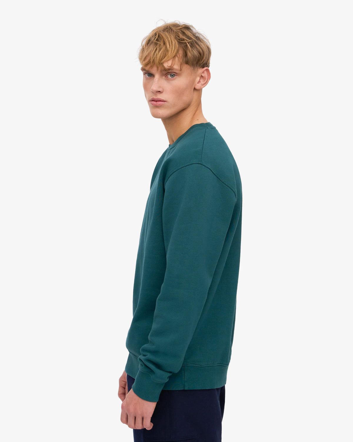 Colorful Standard Classic Organic Crew - Ocean Green