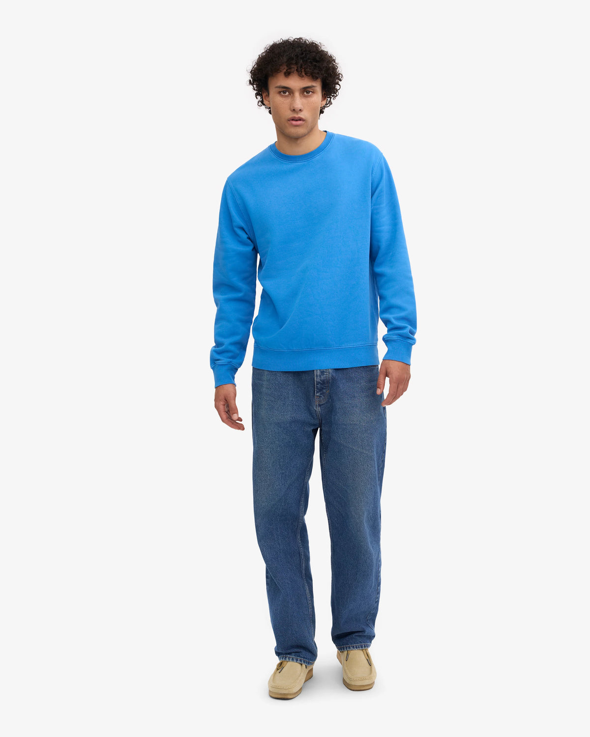 Colorful Standard Classic Organic Crew - Pacific Blue