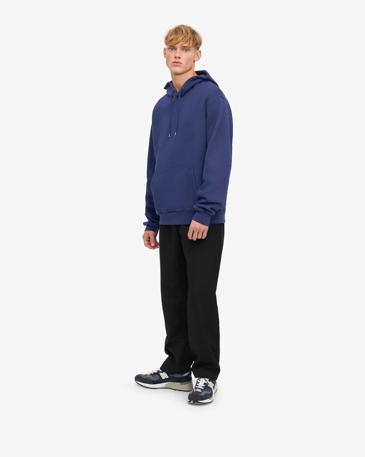 Colorful Standard Classic Organic Hood - Marine Blue