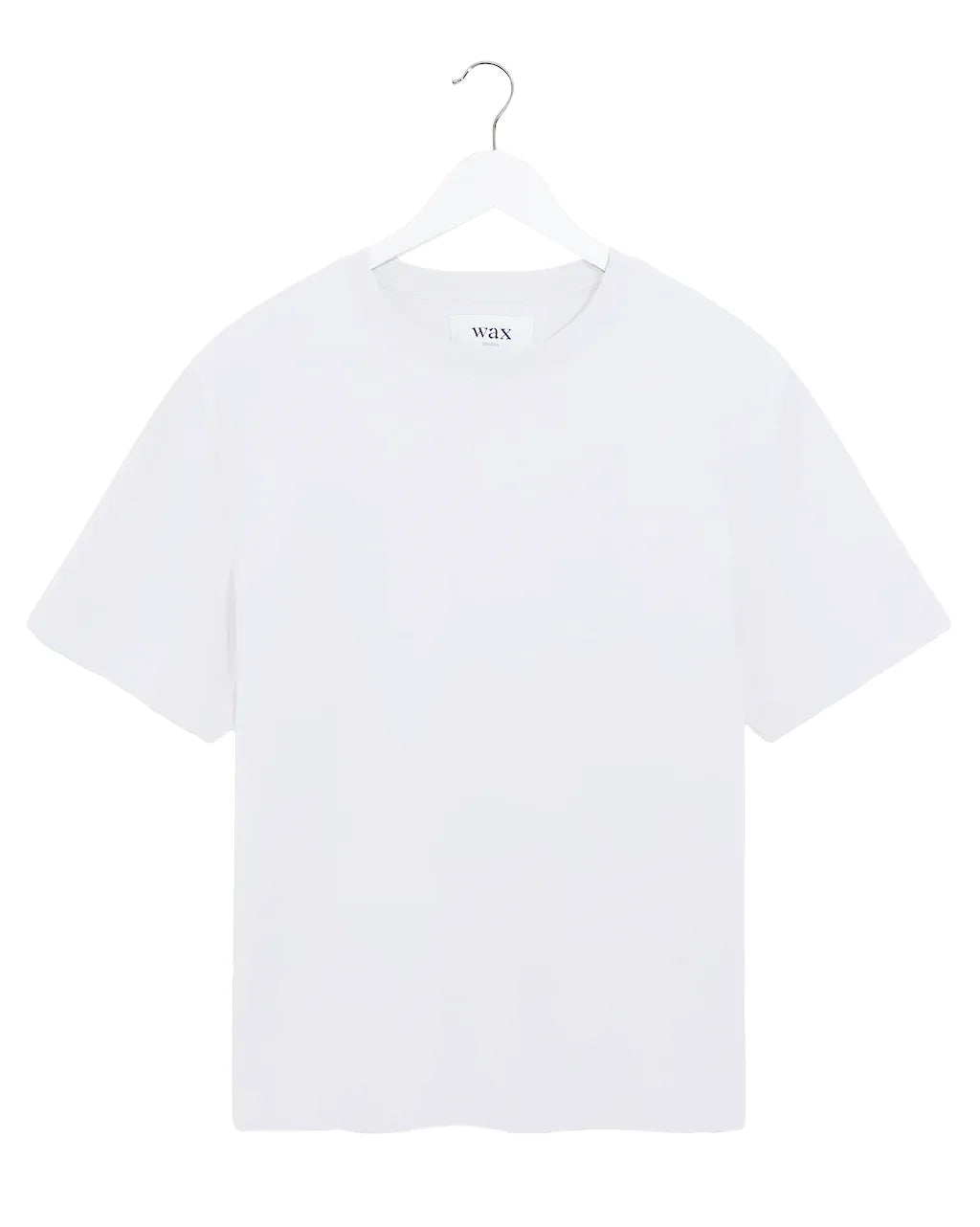 Wax London Dean Textured Organic Cotton T-Shirt - White