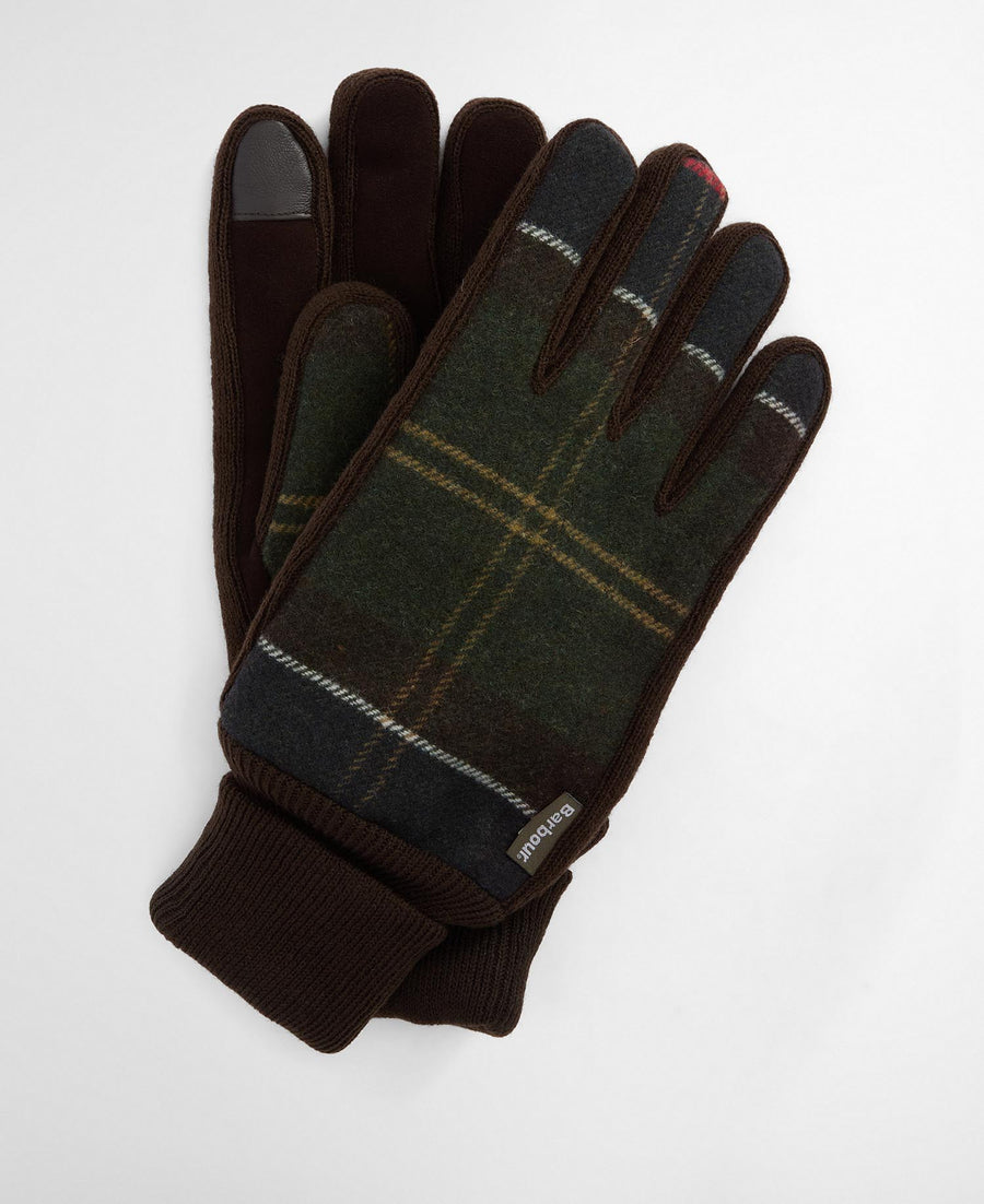 Barbour Hackney Tartan Gloves