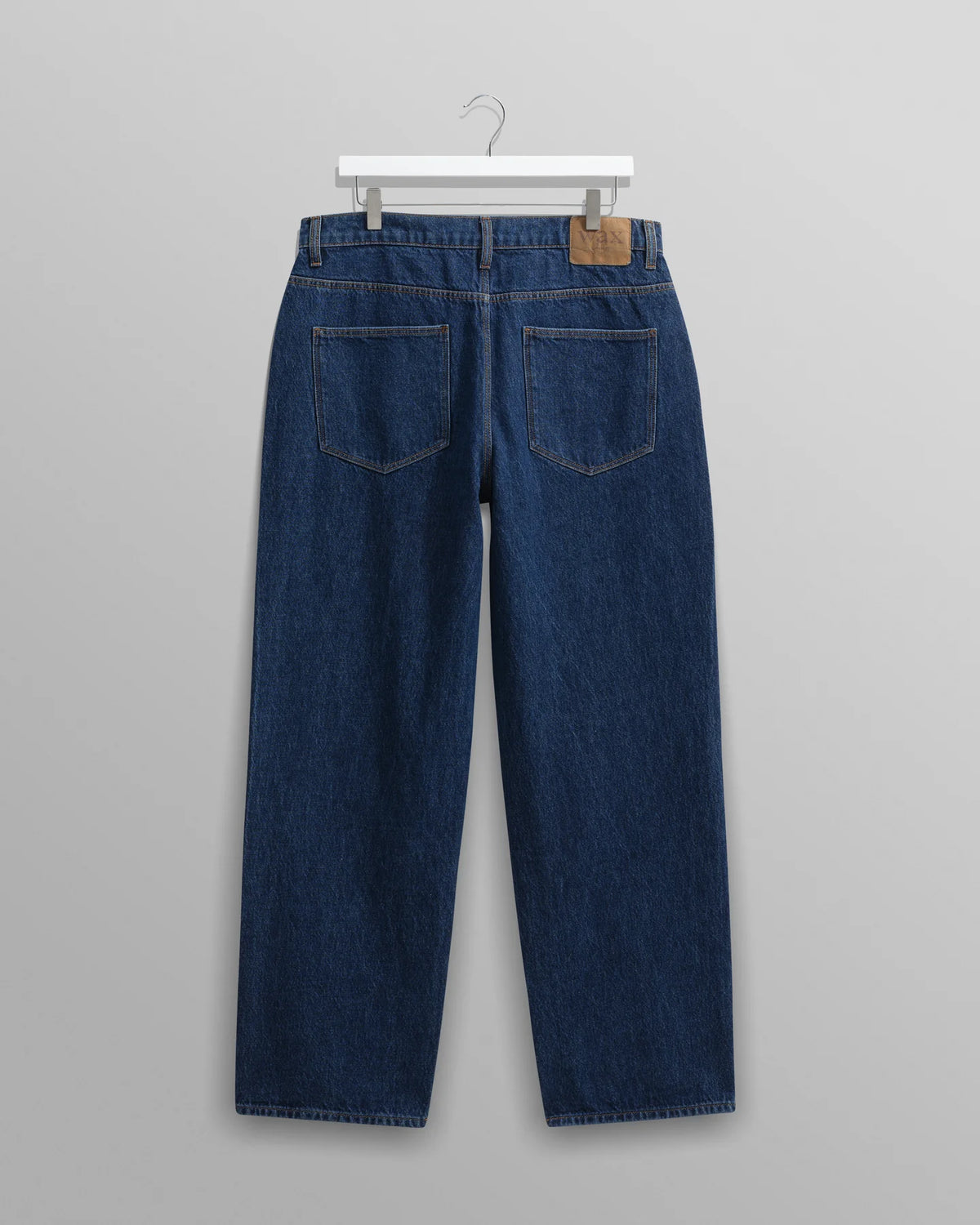 Wax London Felix Loose Fit Jean Vintage Denim 90s Wash - Blue