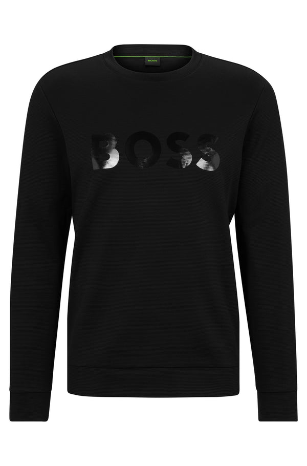 Hugo Boss 'Salbo' Crew Neck Sweatshirt - Black