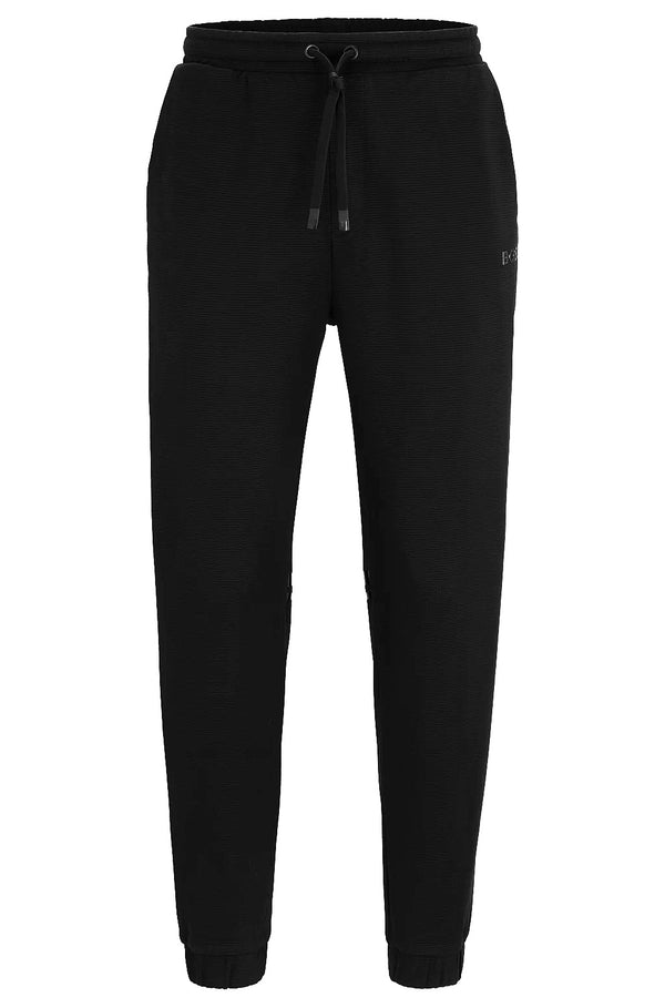 Hugo Boss 'Hadiko' Relaxed-Fit Tracksuit Bottoms- Black