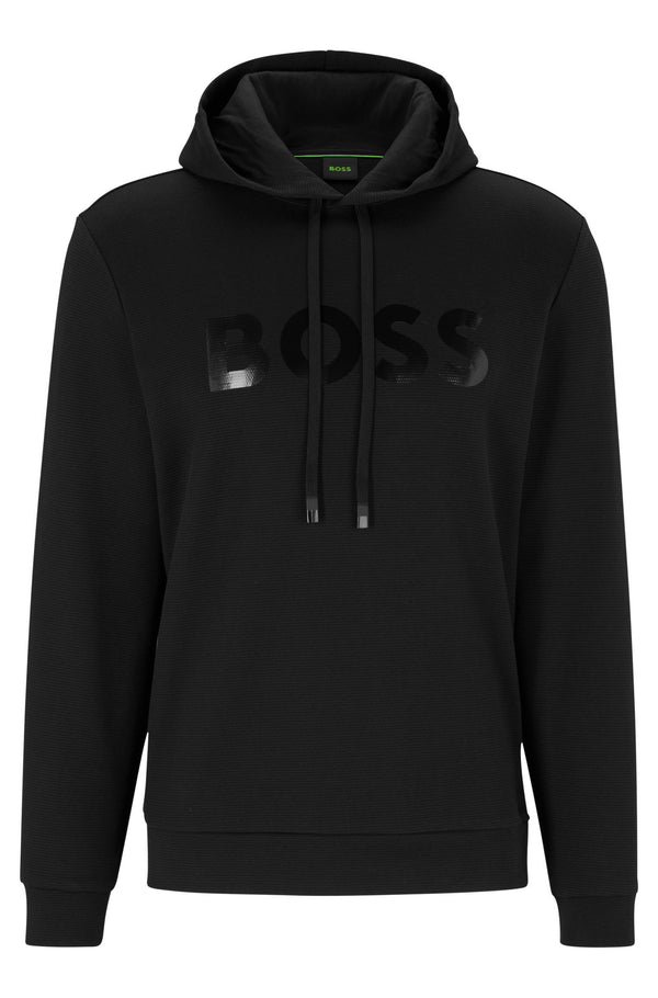 Hugo Boss 'Soody' Large Logo Hoody - Black