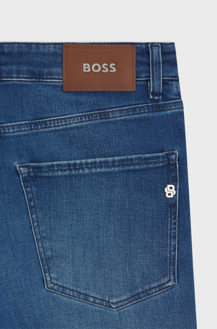 BOSS Slim Fit Soft Stretch Jeans – Blue