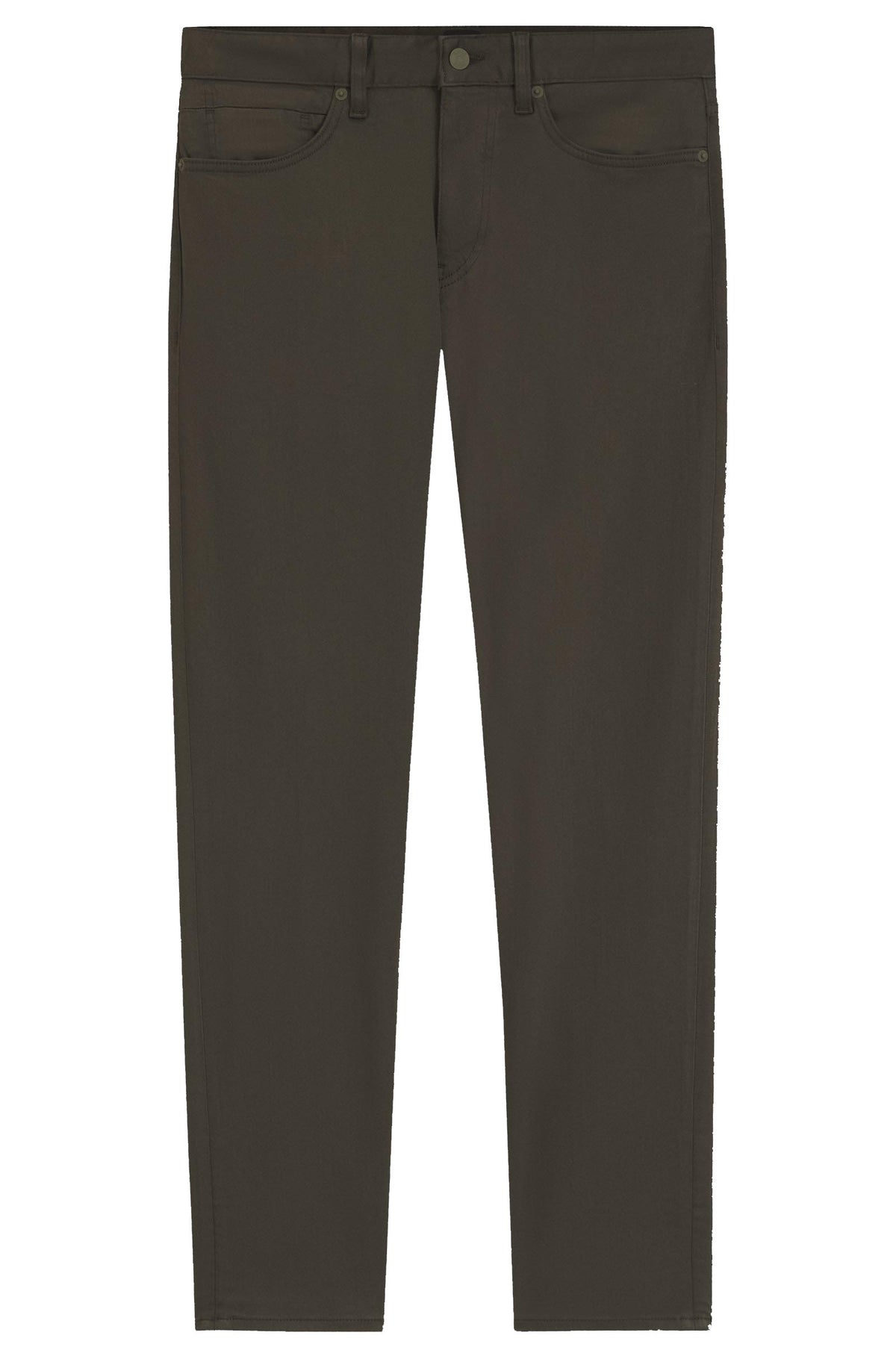 Boss Delaware slim-fit trousers in fade-resistant twill - Green