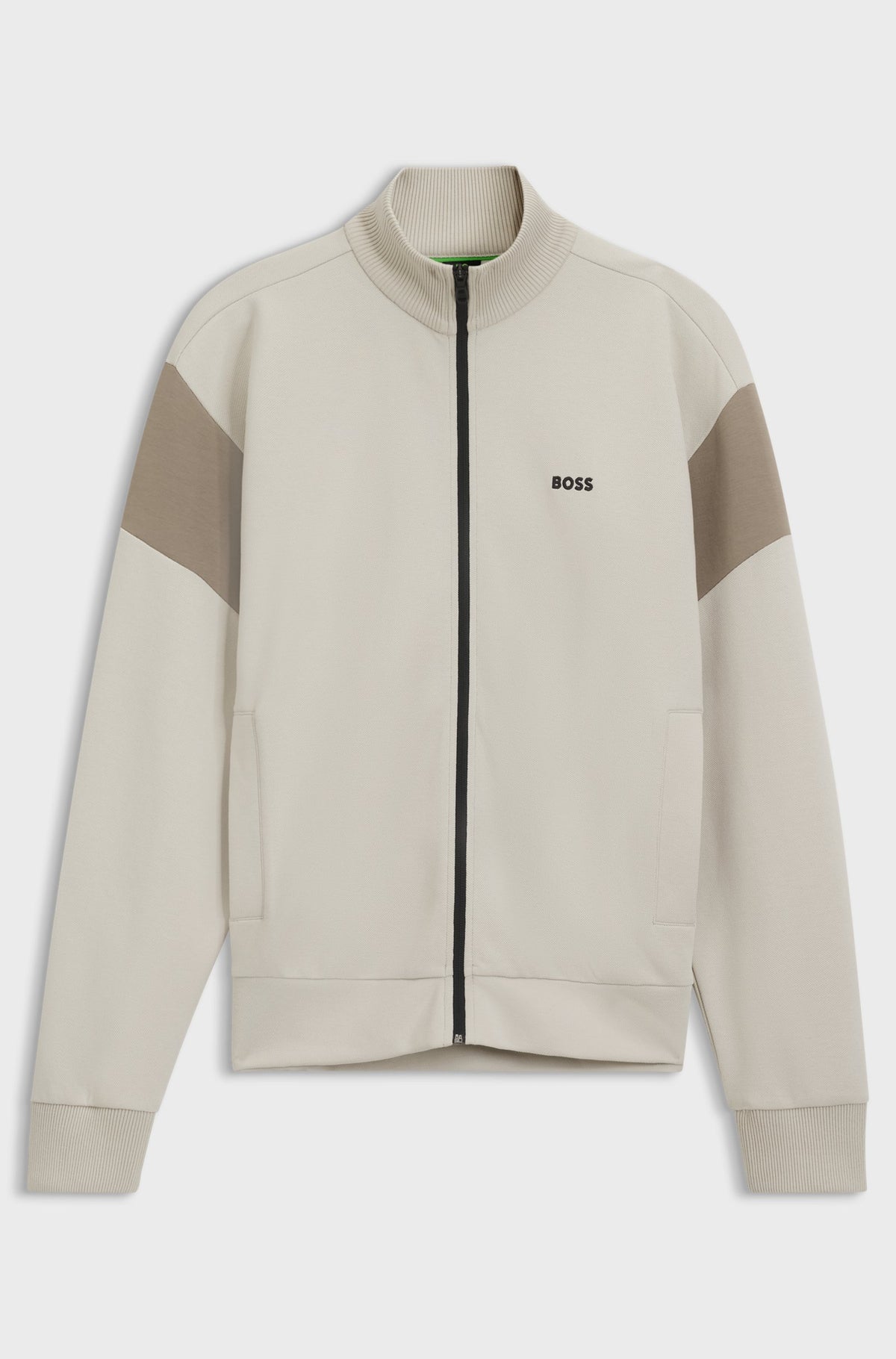 Boss Green SW_Union Skaz Zip Thru - Off White