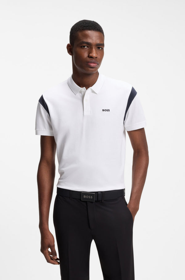 Boss Green PL_Union Paddy Polo Shirt - White
