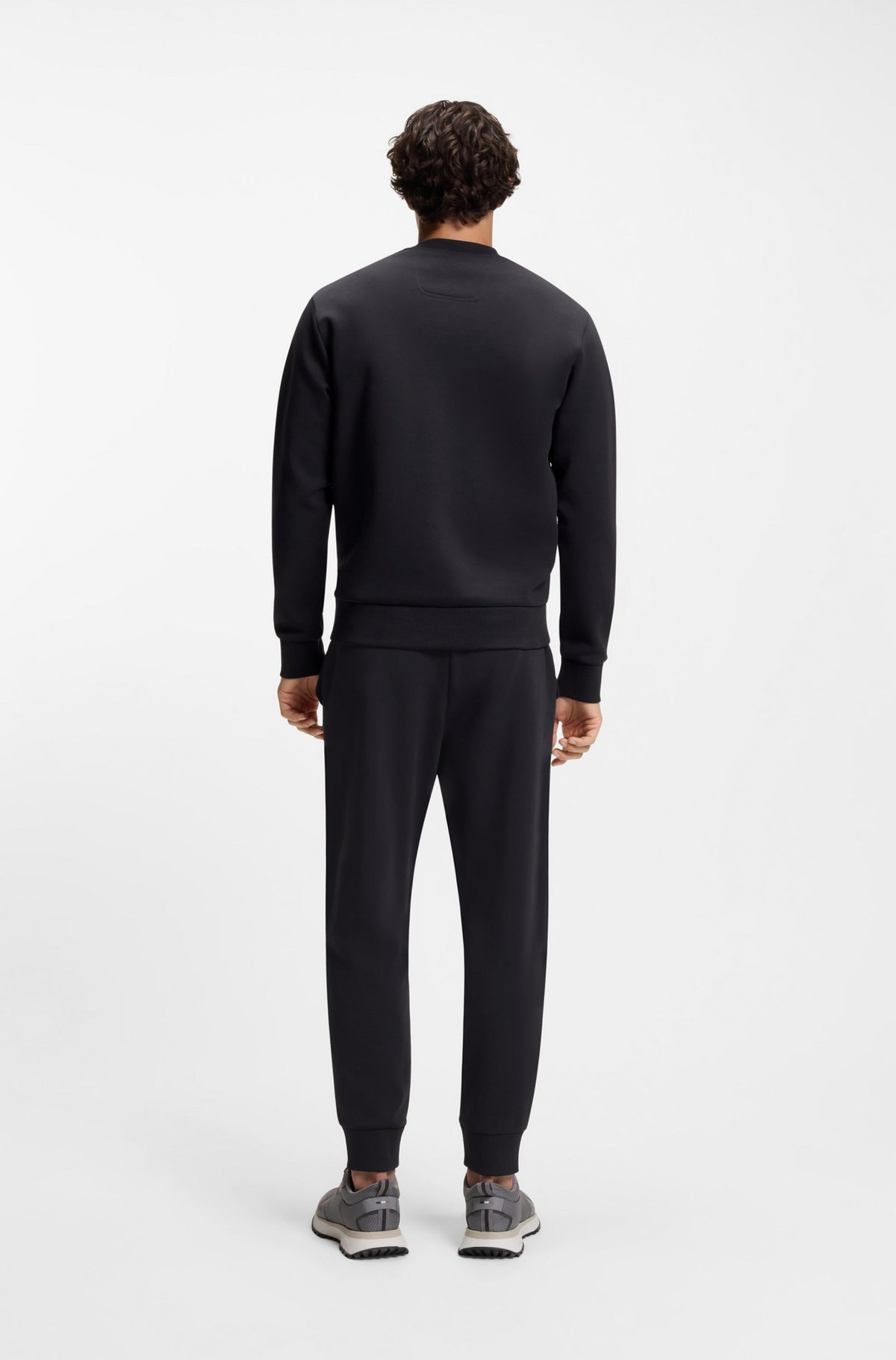 Boss Green Salbo Crew Sweat Logo - Blue