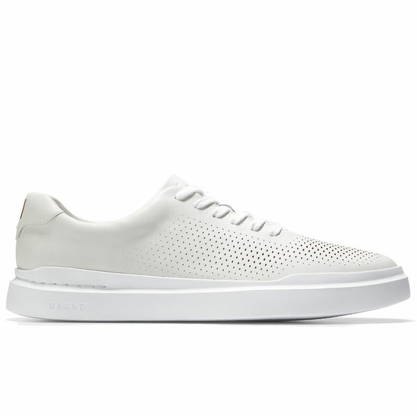 Cole Haan GrandPrø Rally Laser Cut Sneaker - White