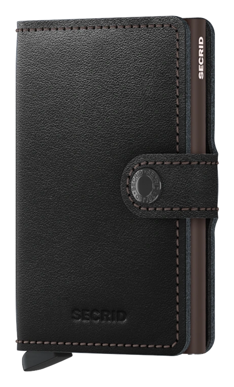 Secrid Mini Wallet Original - Black/Brown