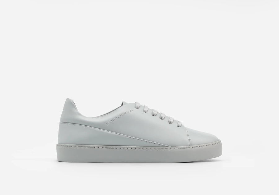JAK Mercury II Leather Trainers - Light Grey
