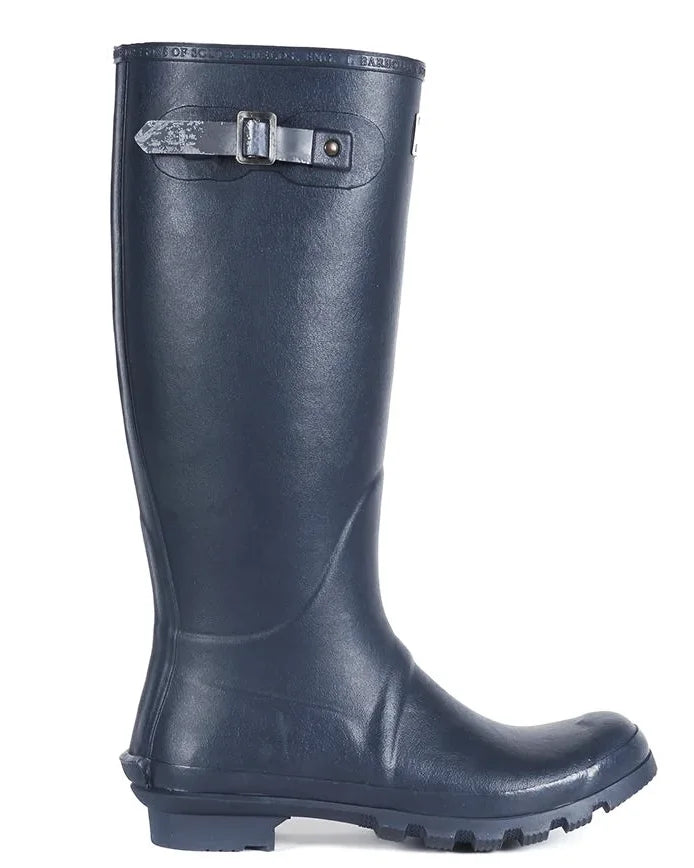 Barbour Men&#39;s Bede Wellington Boots - Navy