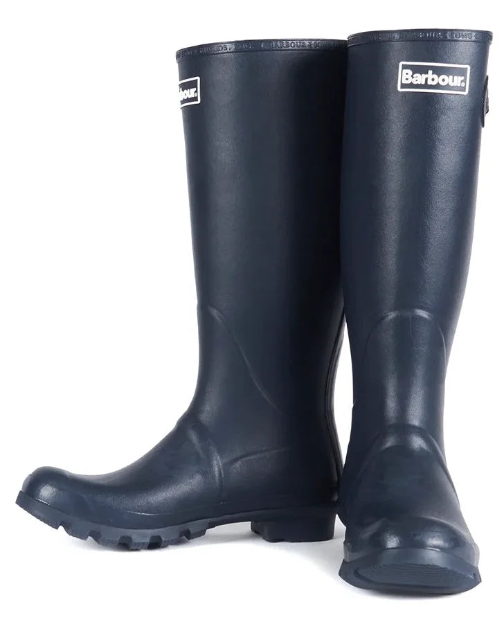 Barbour Men&#39;s Bede Wellington Boots - Navy