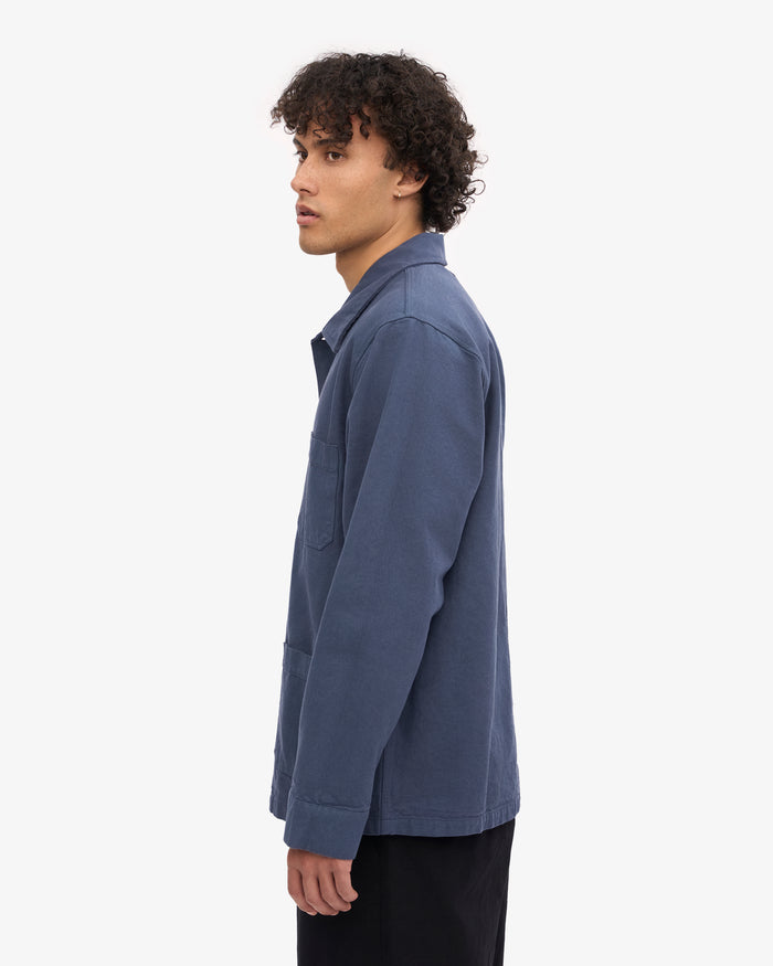 Colorful Standard Organic Workwear Jacket - Petrol Blue
