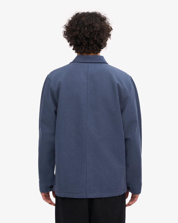 Colorful Standard Organic Workwear Jacket - Petrol Blue