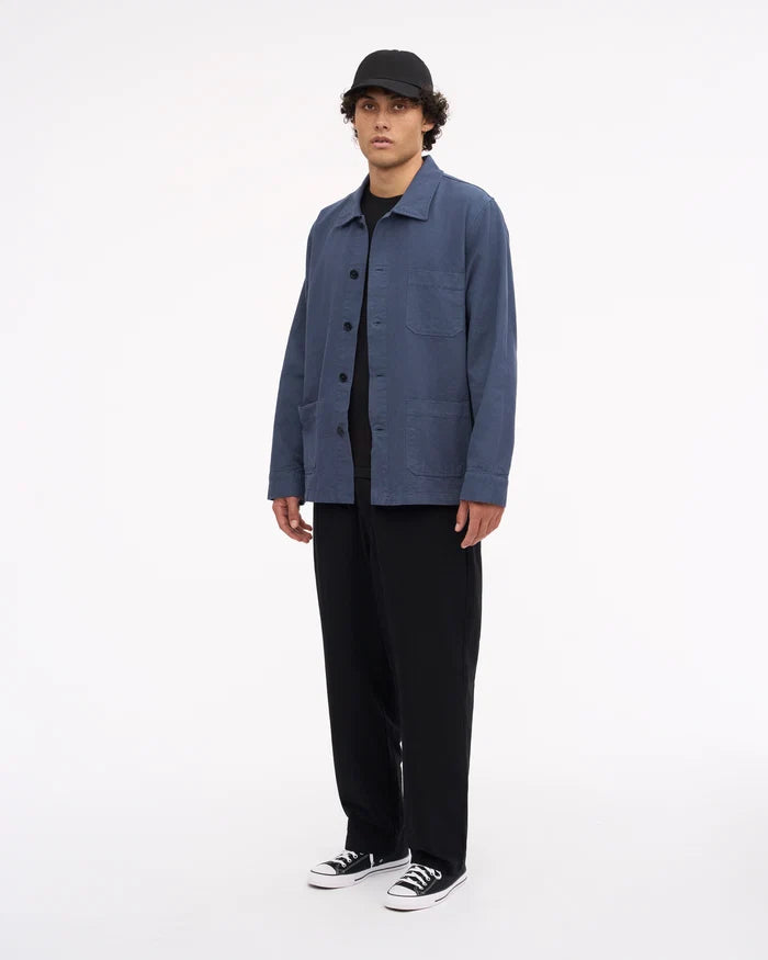 Colorful Standard Organic Workwear Jacket - Petrol Blue