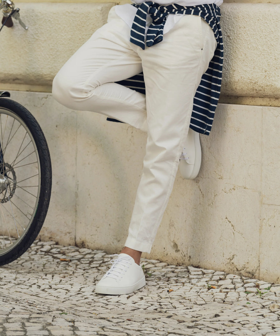 JAK Royal Leather Trainers - White