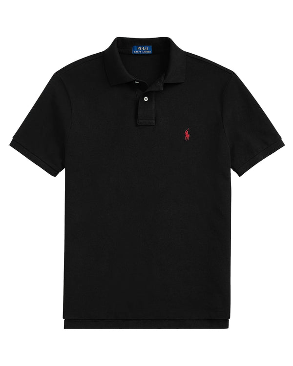 Polo Ralph Lauren Iconic Mesh Polo Shirt - Black