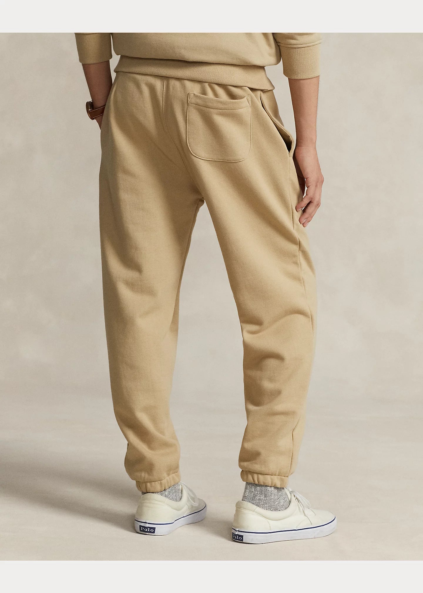 Polo Ralph Lauren Relaxed Fit Logo Joggers - Beige - Galvin for Men