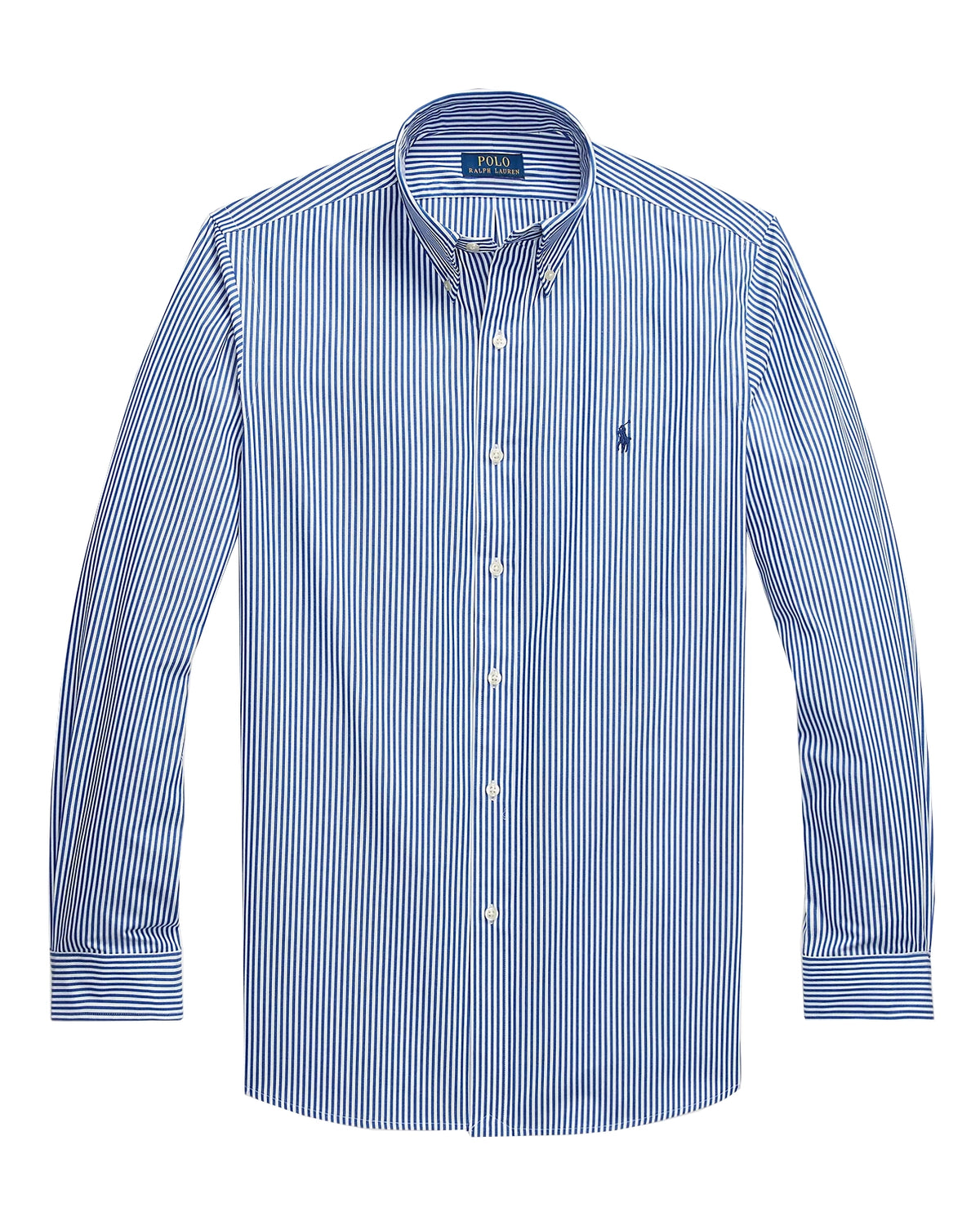 Polo Ralph Lauren Custom Fit Stretch Poplin Shirt - Blue