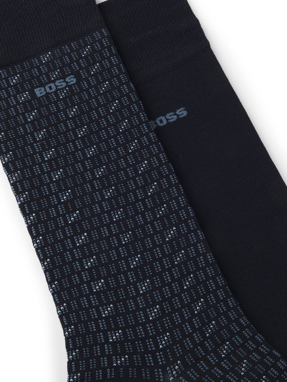 Boss Cotton Blend Socks 2 pairs - Blue
