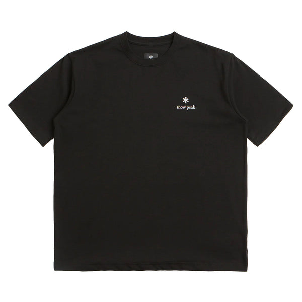 Snow Peak Logo T-Shirt - Black