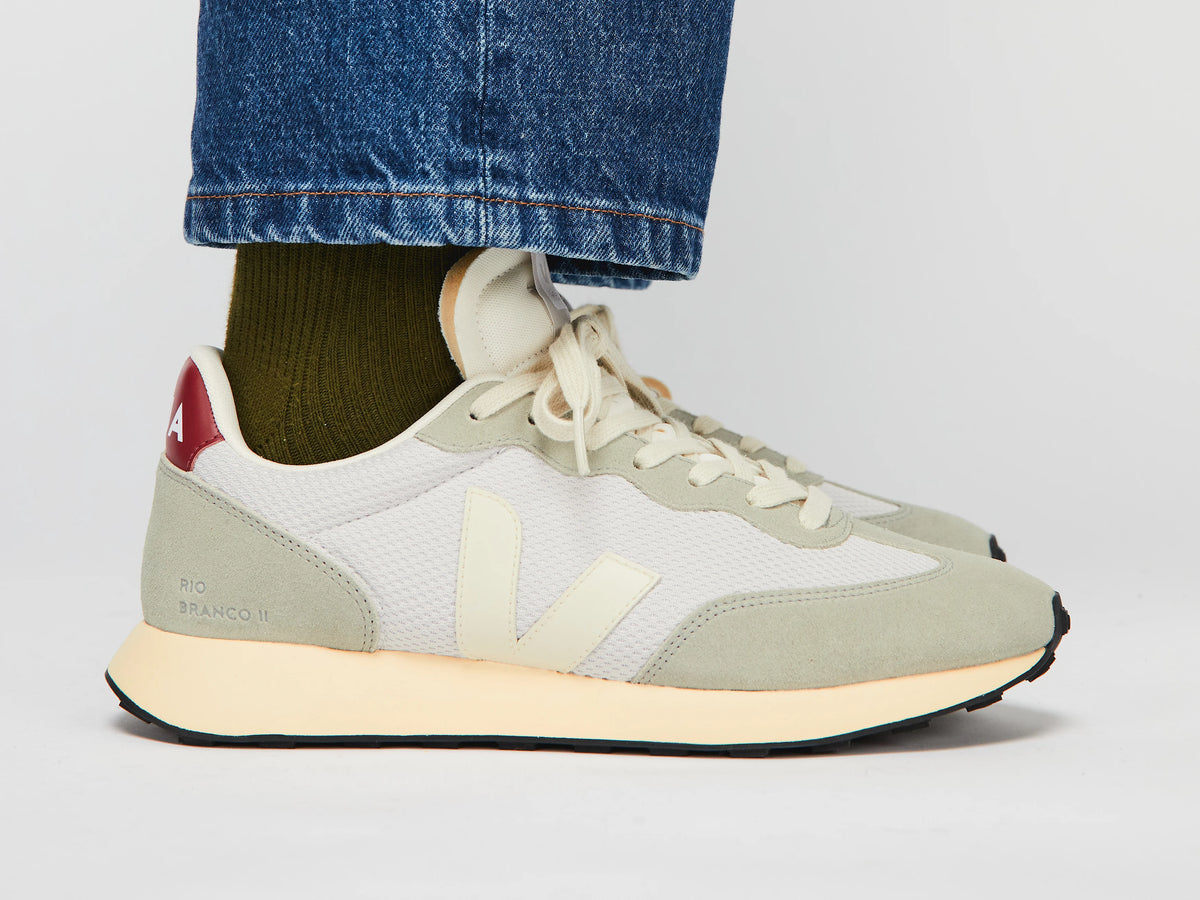 Veja Rio Branco II Alveomesh - Grey Pierre / Marsala