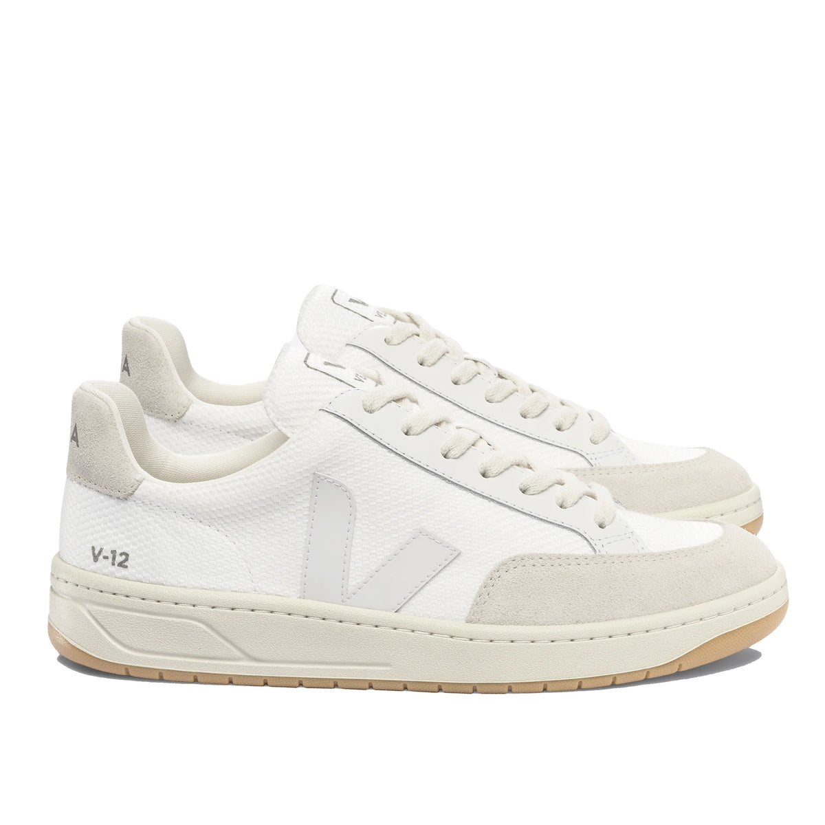 Veja V-12 B-Mesh - White Natural