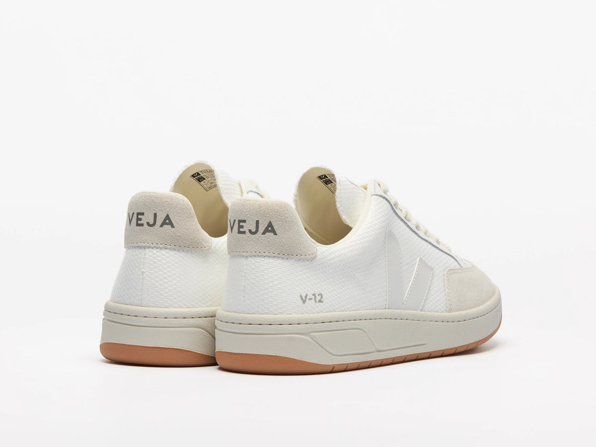 Veja V-12 B-Mesh - White Natural