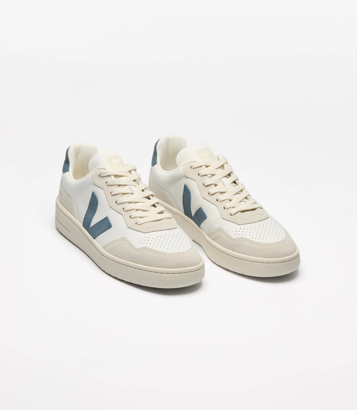 Veja V-90 Leather - White/California