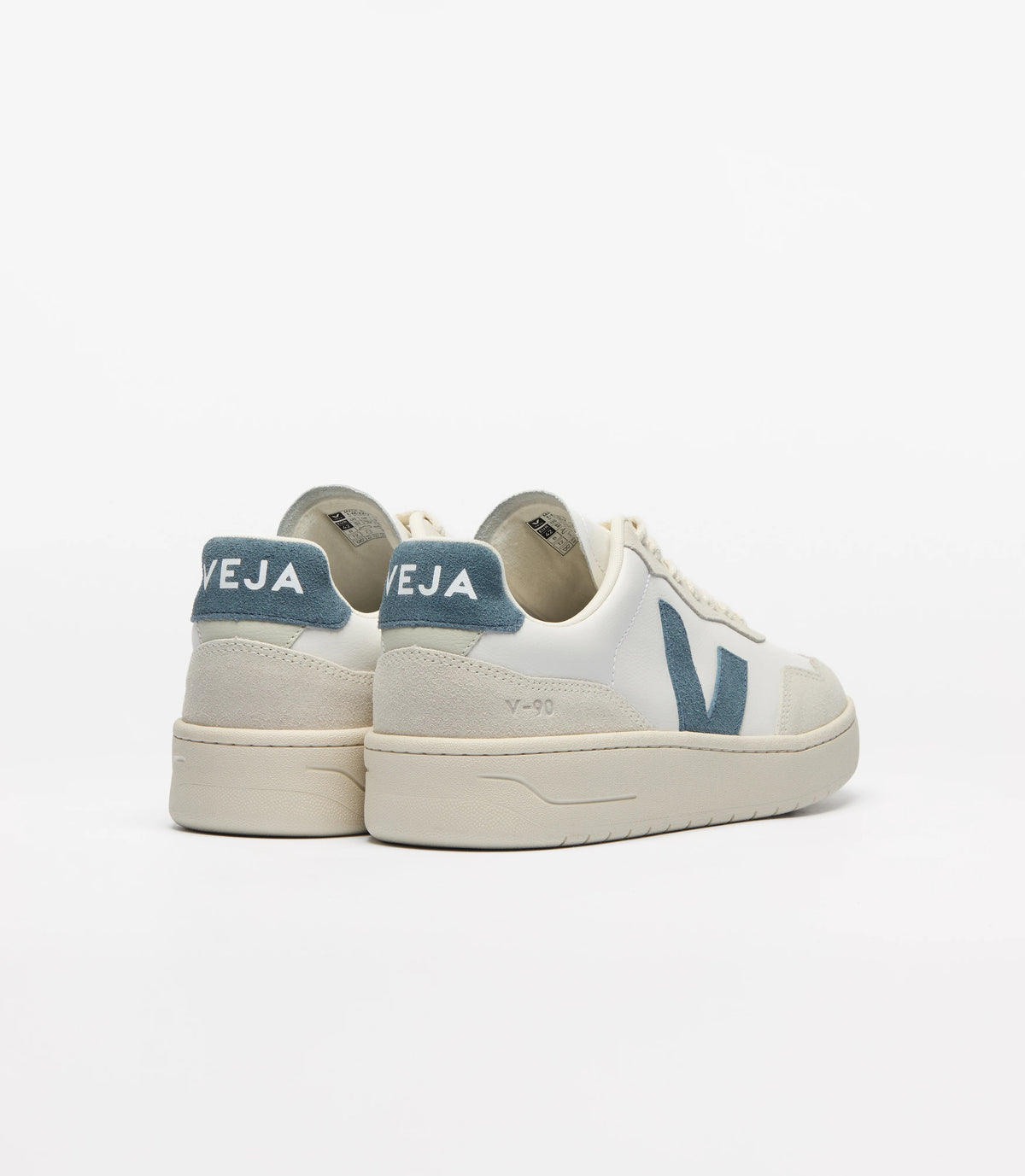 Veja V-90 Leather - White/California