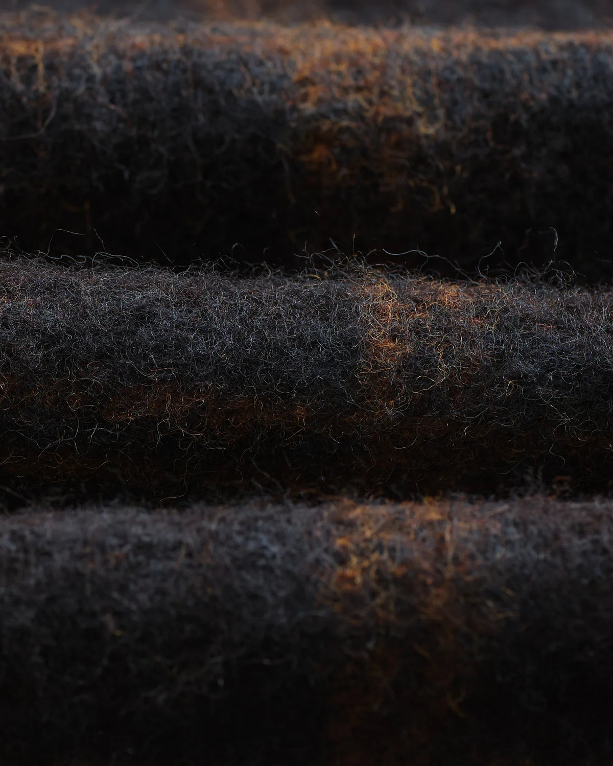 Wax London Whiting Overshirt Drawn Check Teal/Orange