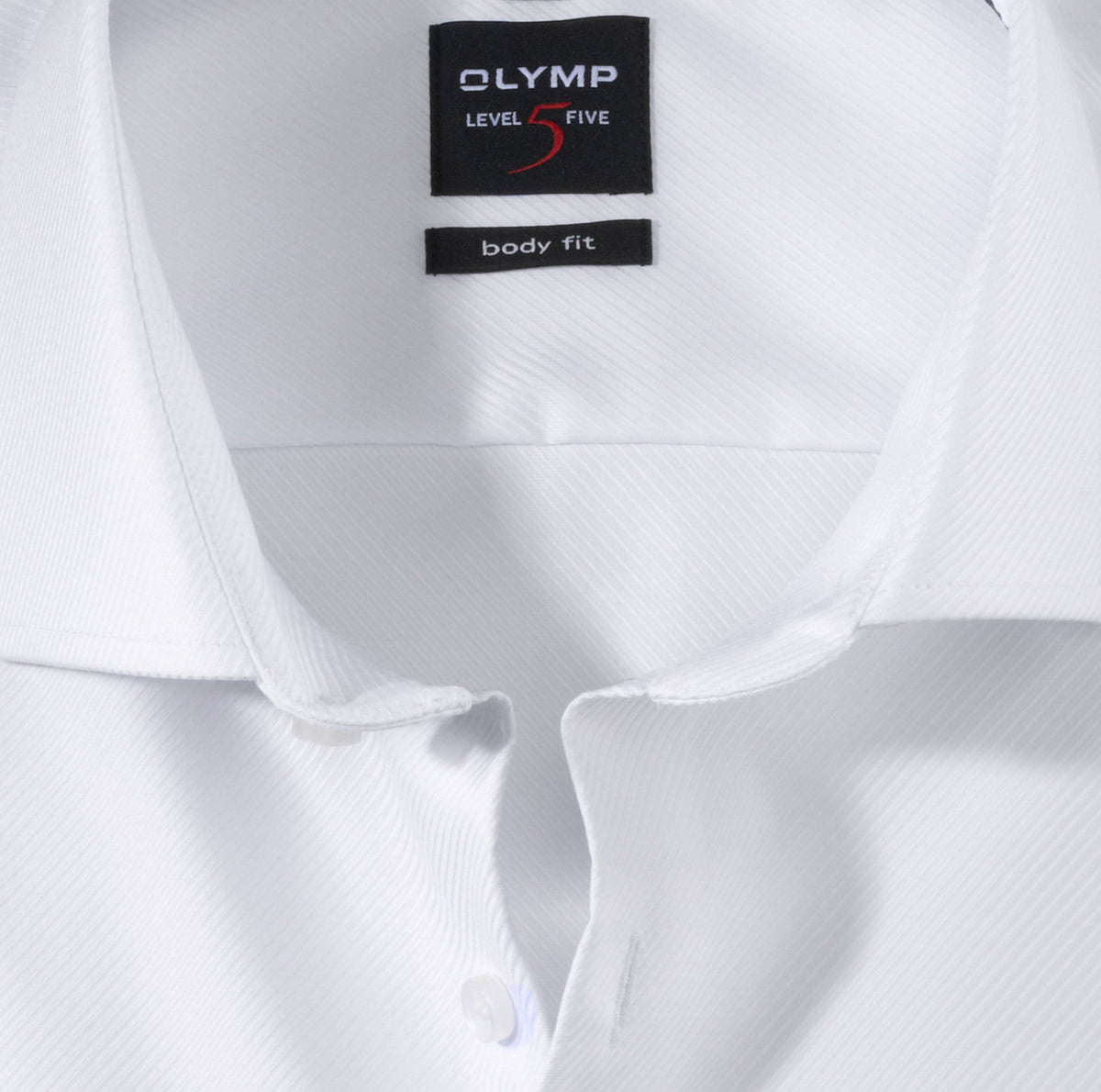 Olymp Body Fit Formal Shirt - White