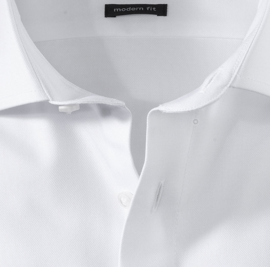 OLYMP Luxor Modern Fit Formal Shirt - White