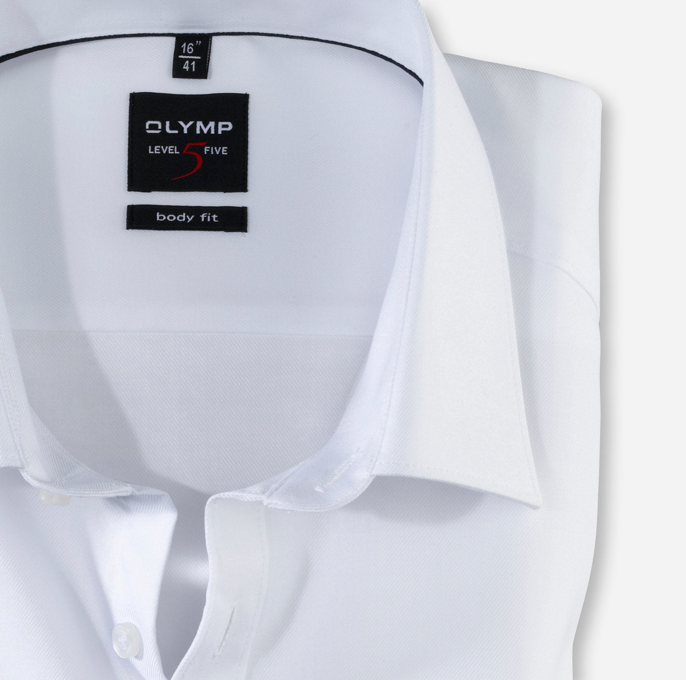 Formal - 5 Olymp Men Galvin White Shirt for Level Body Fit -