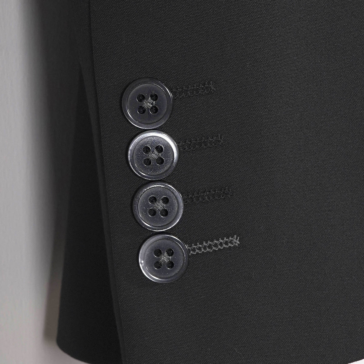 Remus Uomo Tapered Fit Stretch Mix and Match Suit Jacket - Black (Piece 1)