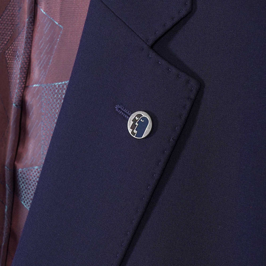 Remus Uomo Tapered Fit Stretch Mix & Match Suit Jacket - Blue